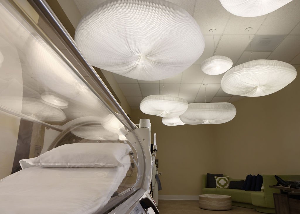 Hyperbaric oxygen chamber at The Practice Healthcare