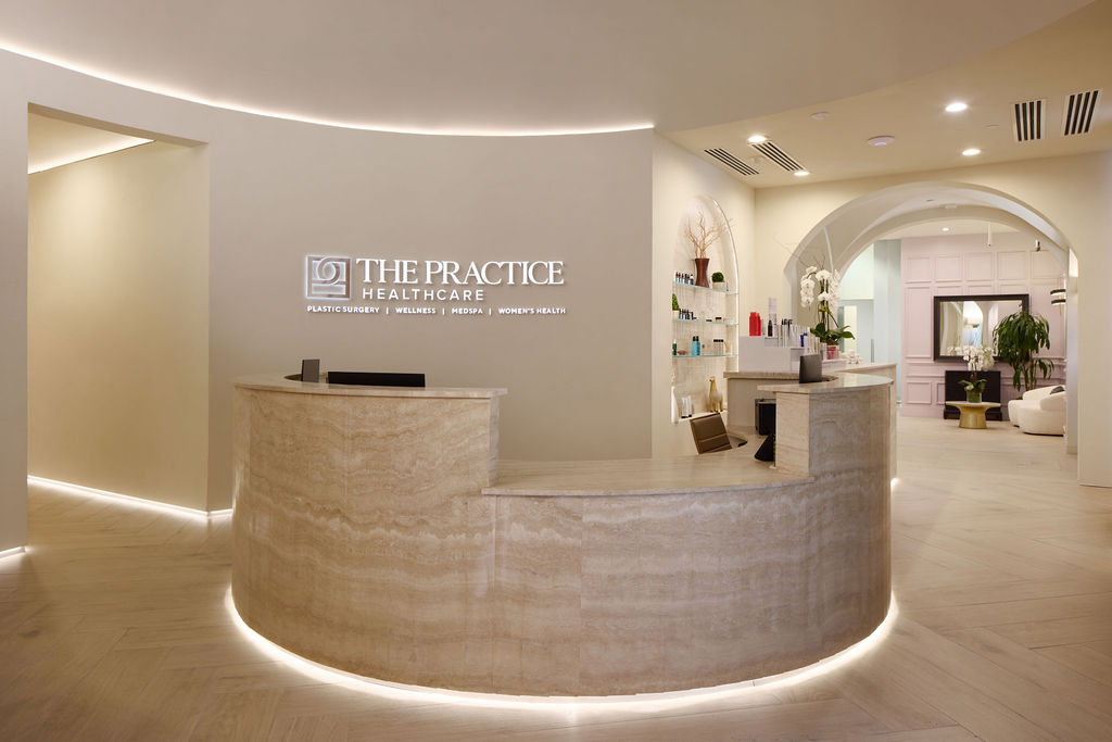 The Practice Healthcare lobby — Beverly Hills